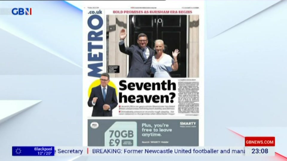 Still from GB News at 8:00