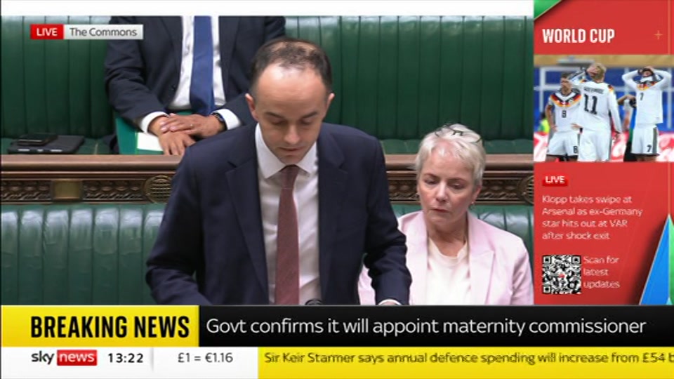 Broadcast still at 23m. Sky News, Sky News Today with Jayne Secker, 30 June 2026.