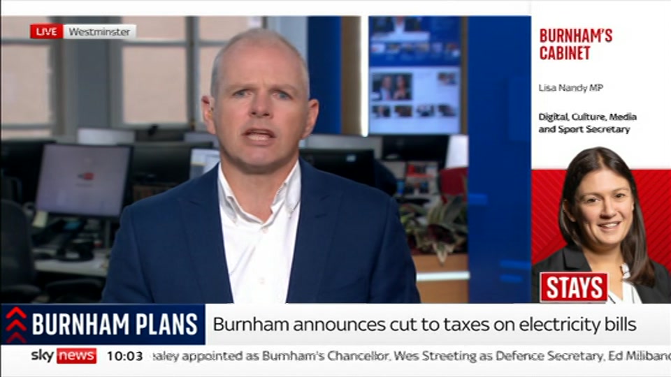 Still from Sky News at 3:00