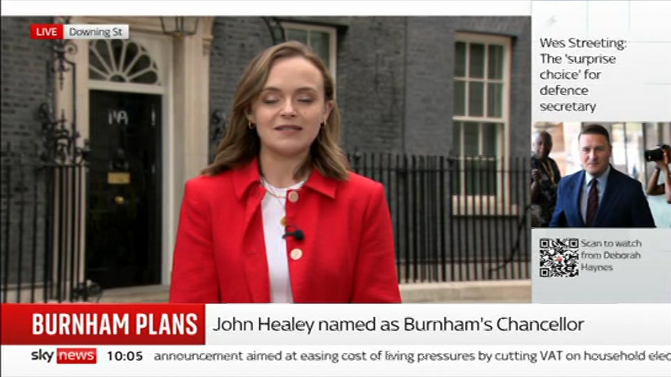 Still from Sky News at 5:00