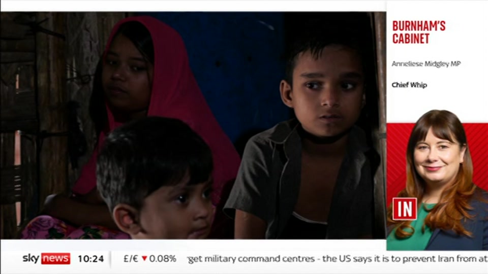 Still from Sky News at 24:00