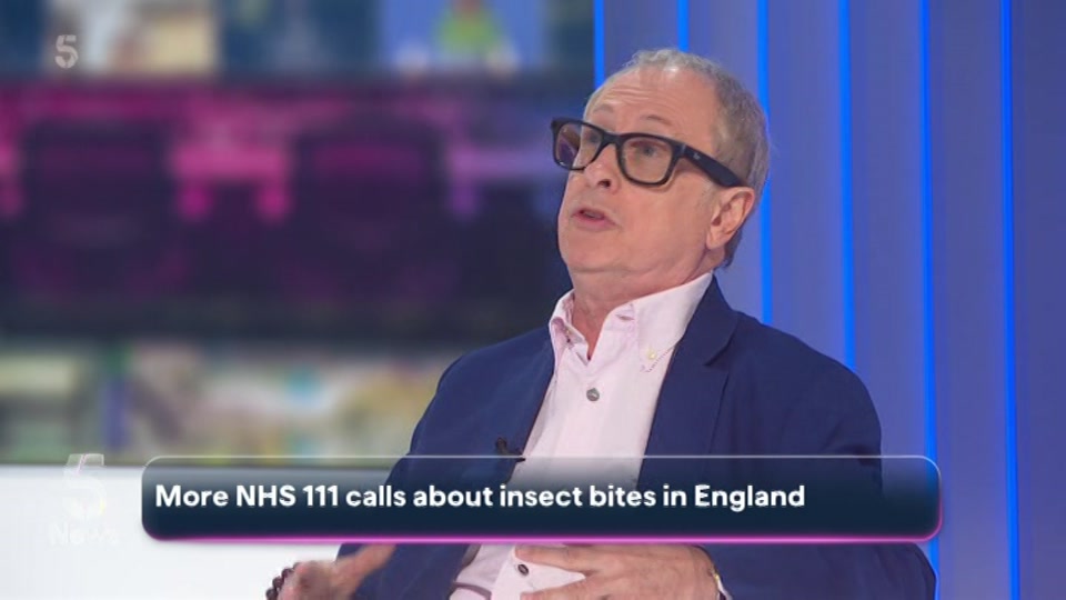 Broadcast still at 28m. 5, 5 News with Dan Walker, 21 July 2026.