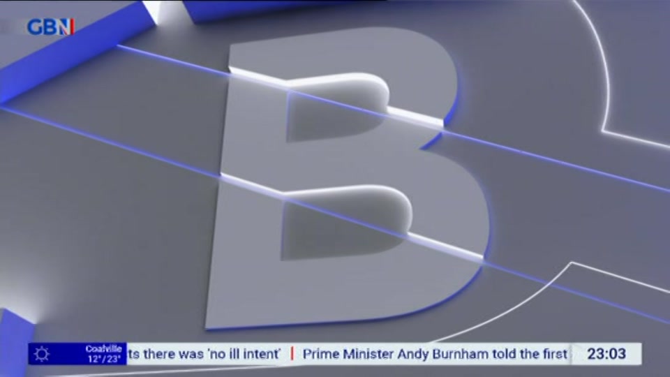 Still from GB News at 3:00