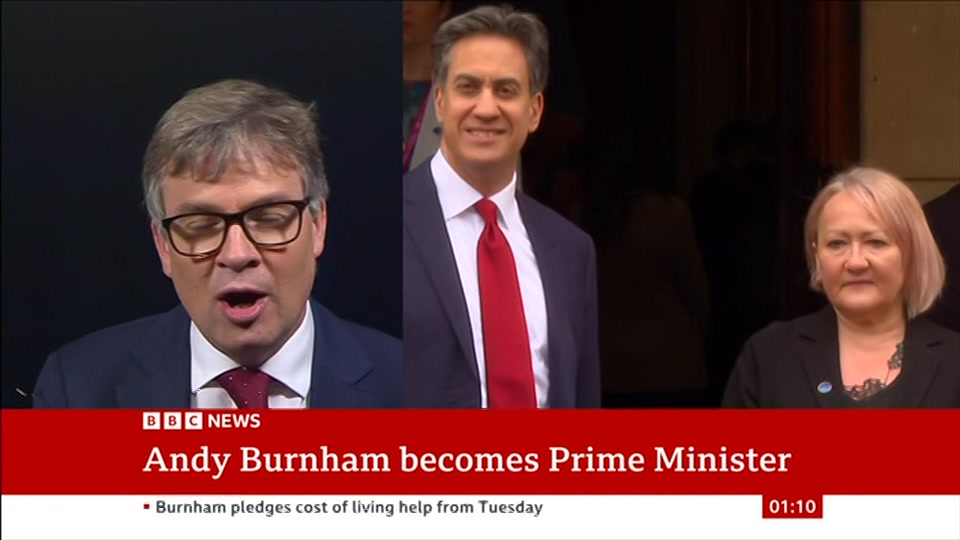 Broadcast still at 10m. BBC NEWS, BBC News, 21 July 2026.