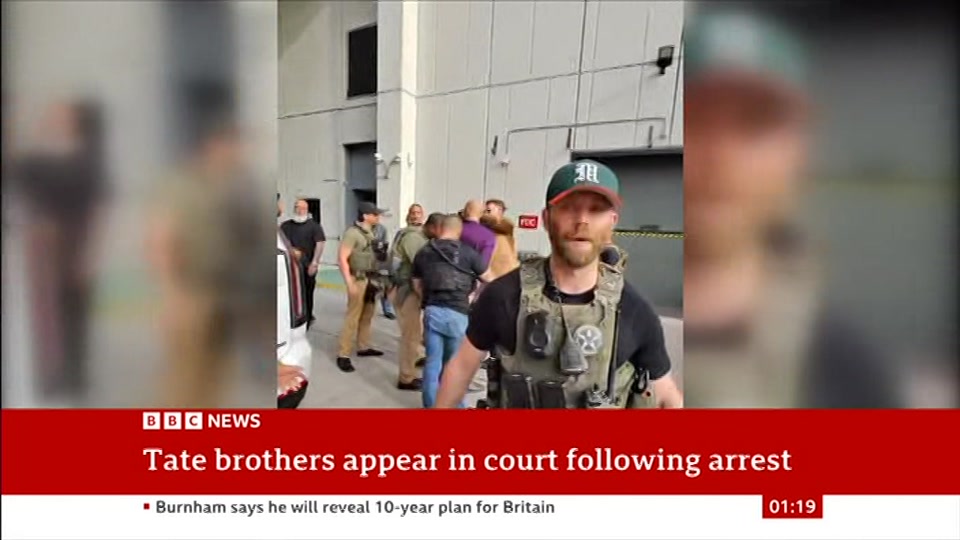 Still from BBC NEWS at 19:00