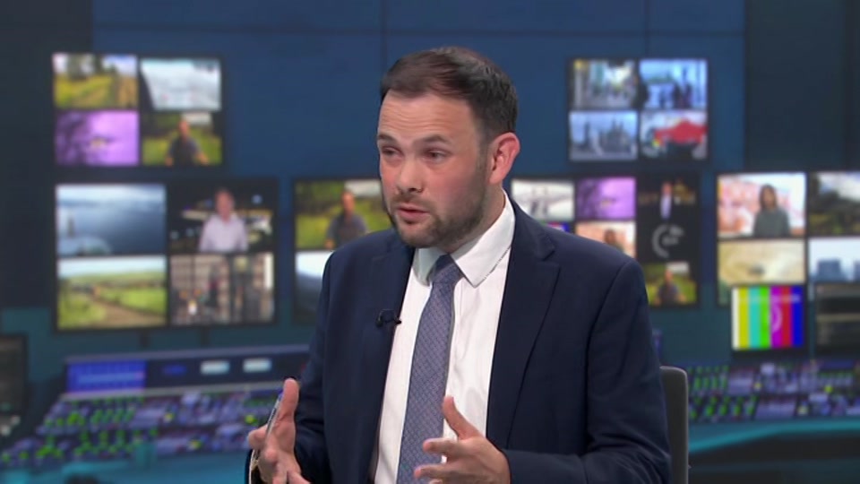 Broadcast still at 14m. ITV1, ITV News, 18 July 2026.