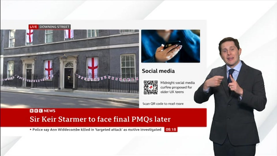 Still from BBC NEWS at 18:00
