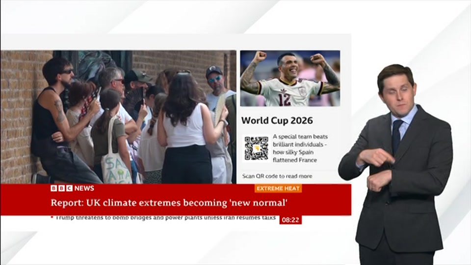 Still from BBC NEWS at 22:00