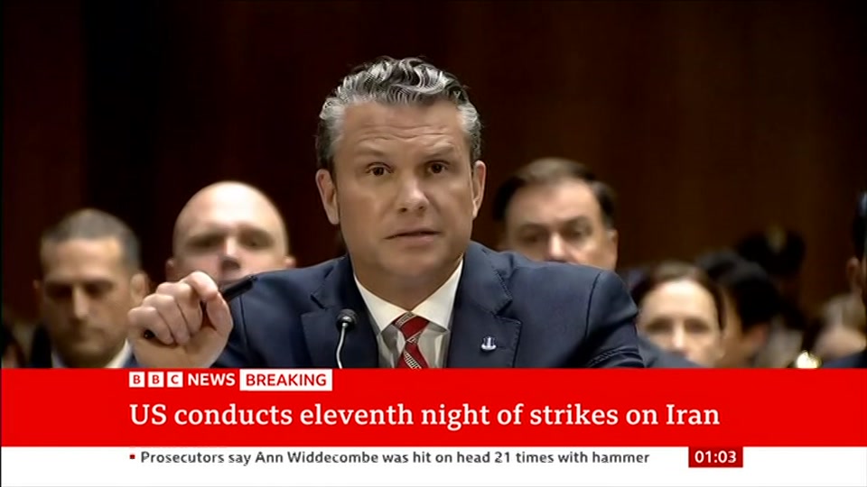 Still from BBC NEWS at 3:00