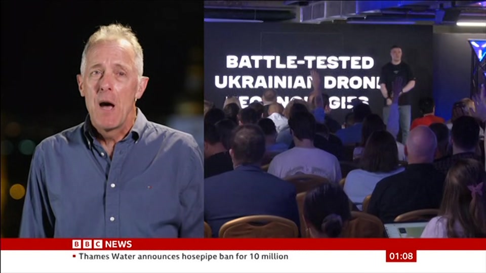 Still from BBC News at 8:00