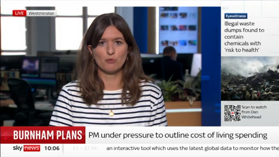 Still from Sky News at 6:00