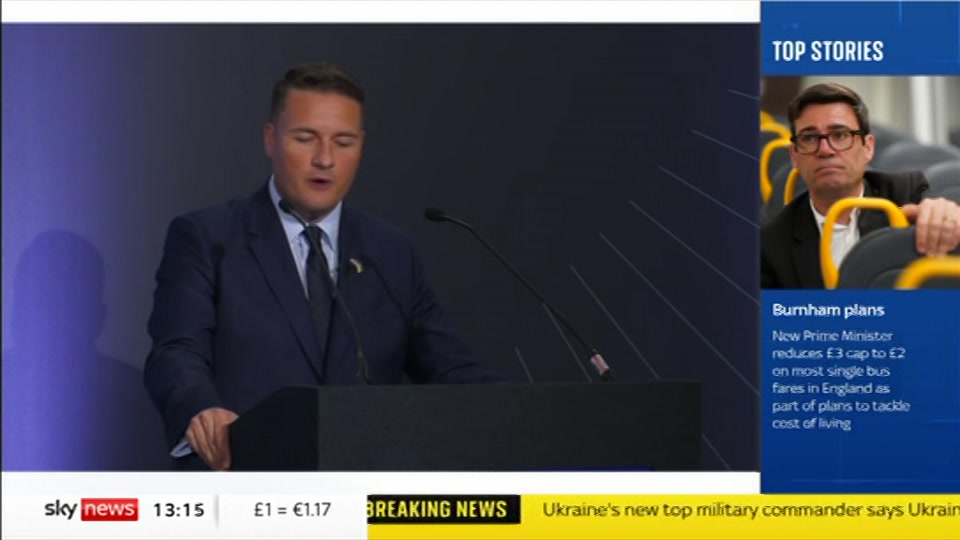Still from Sky News at 15:00