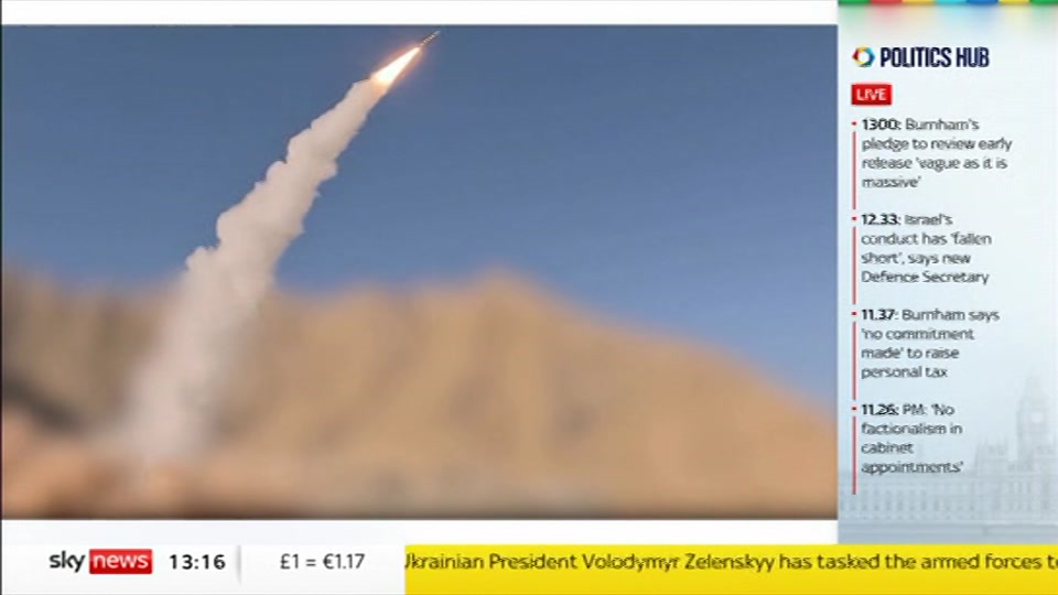 Still from Sky News at 16:00