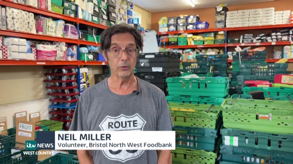 Broadcast still at 14m. ITV1, ITV News West Country, 22 July 2026.