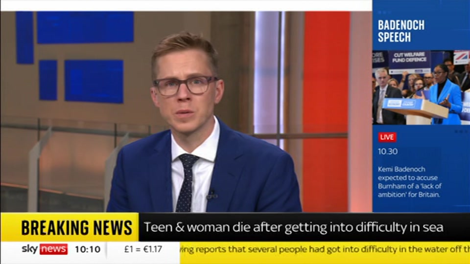 Still from Sky News at 10:00