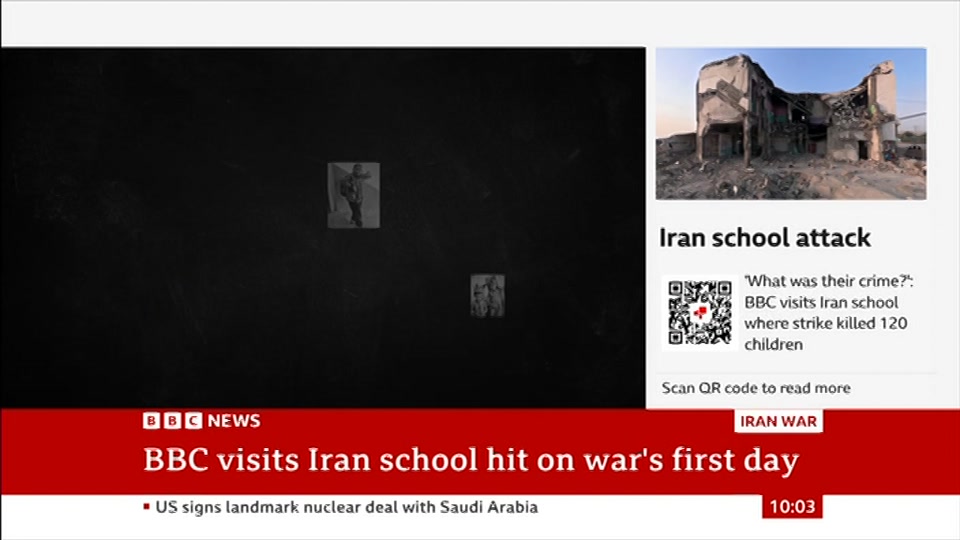 Still from BBC NEWS at 3:00