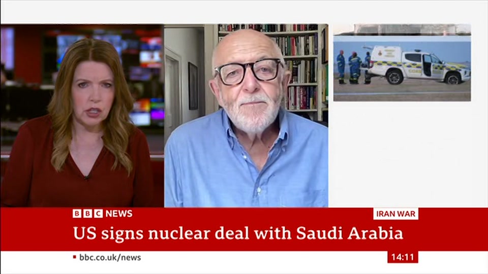Broadcast still at 11m. BBC NEWS, BBC News Now, 23 July 2026.