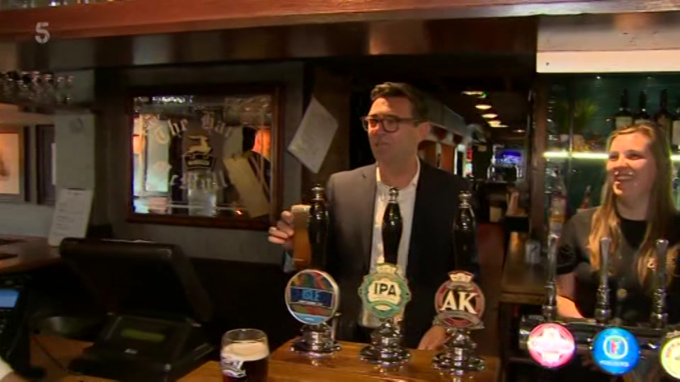 Still from Channel 5 at 14:00