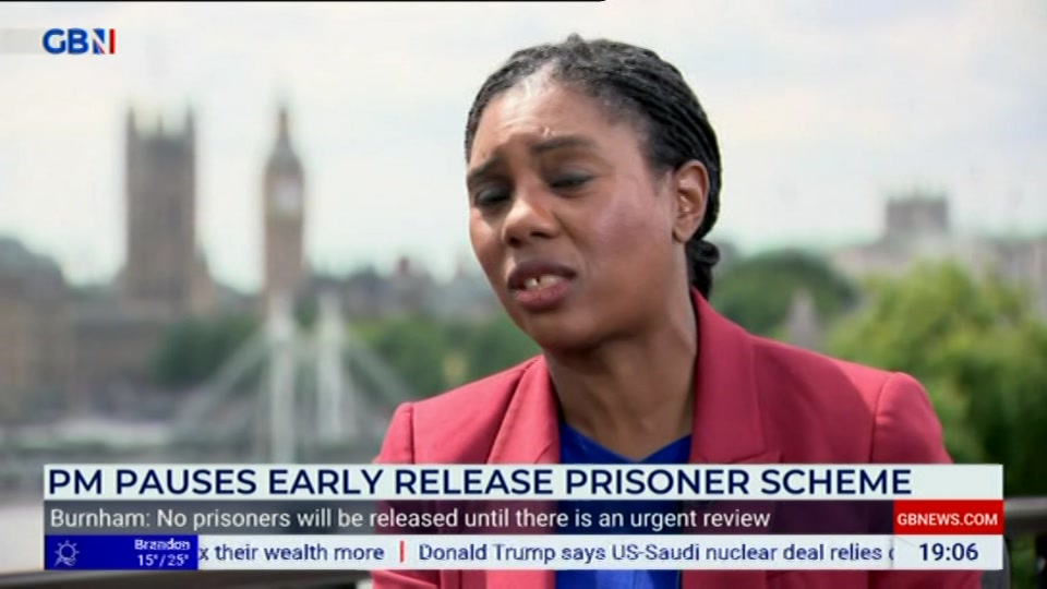 Still from GB News at 6:00