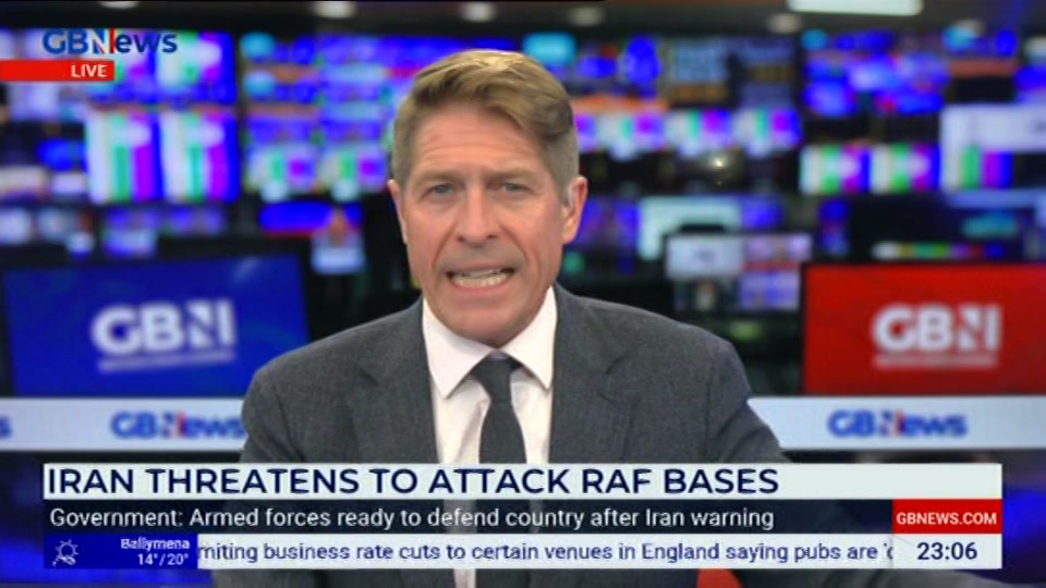Still from GB News at 6:00