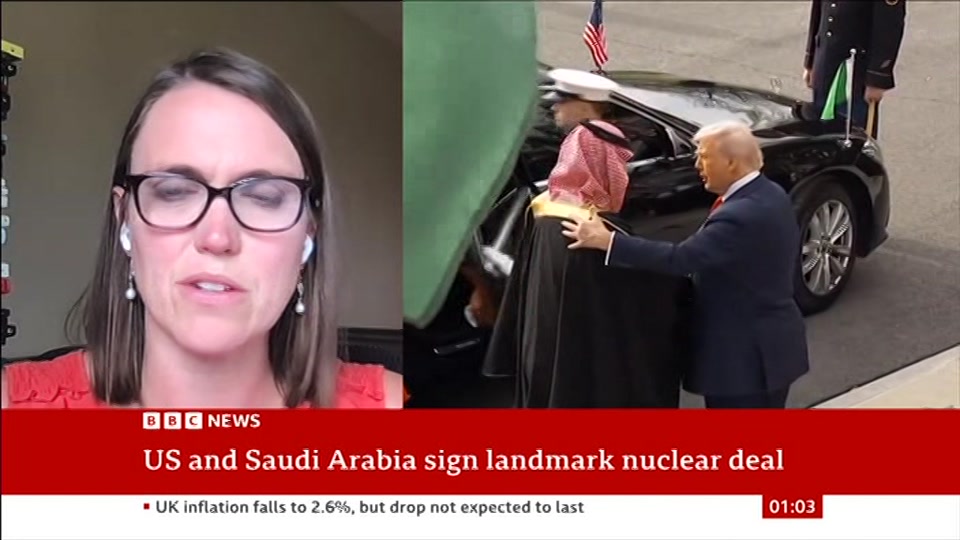 Still from BBC NEWS at 3:00
