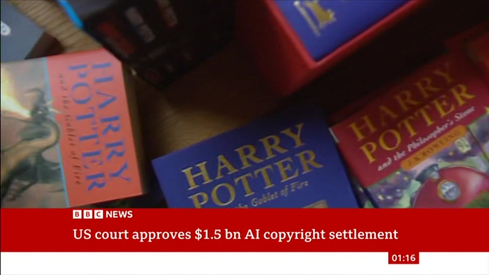 Still from BBC NEWS at 16:00
