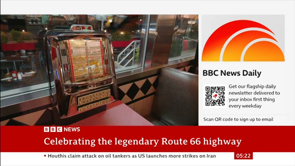 Still from BBC NEWS at 22:00