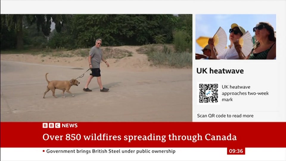Broadcast still at 6m. BBC NEWS, BBC News, 17 July 2026.
