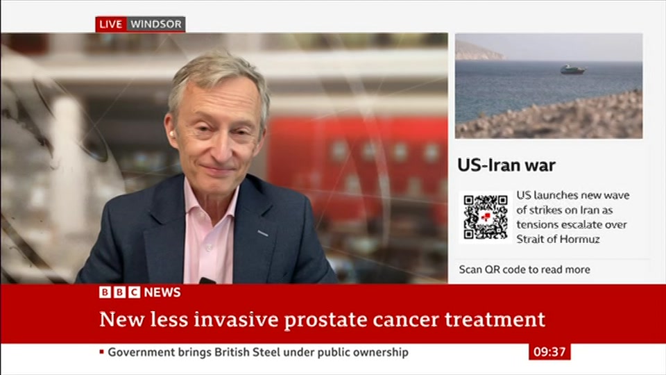 Still from BBC NEWS at 7:00