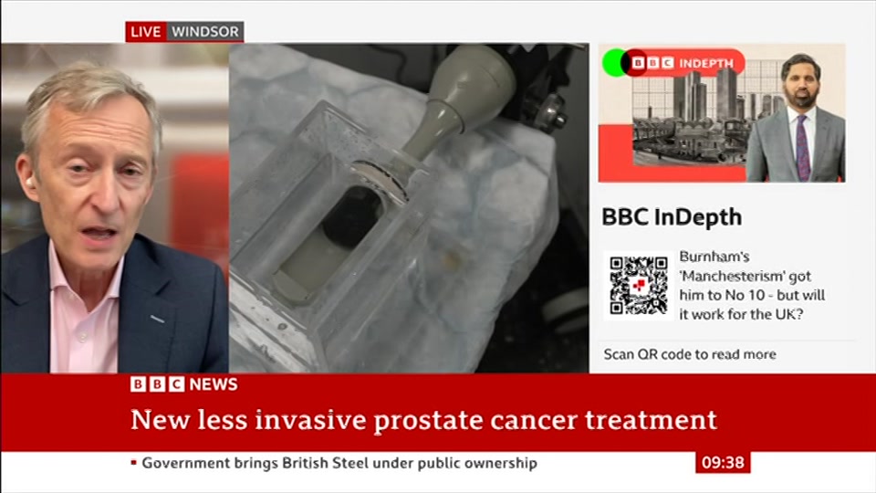 Still from BBC NEWS at 8:00