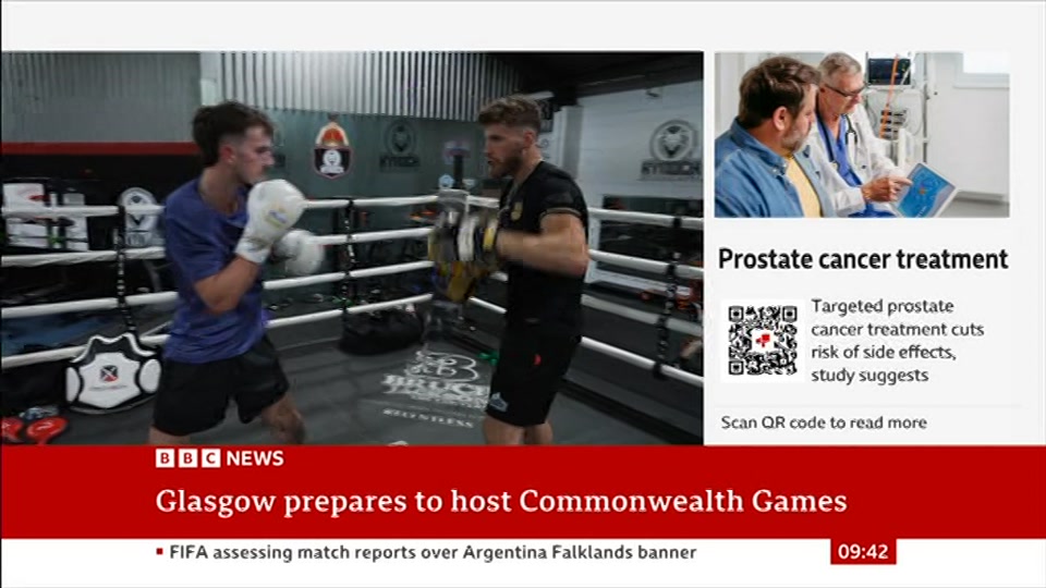 Still from BBC NEWS at 12:00