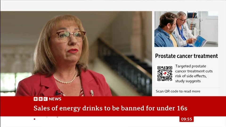 Broadcast still at 25m. BBC NEWS, BBC News, 17 July 2026.