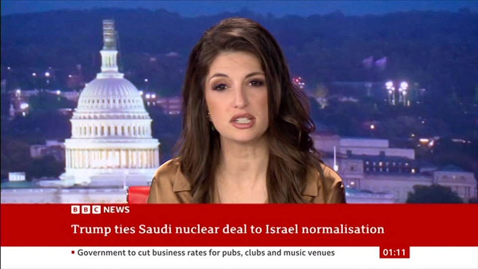 Broadcast still at 11m. BBC NEWS, BBC News, 24 July 2026.