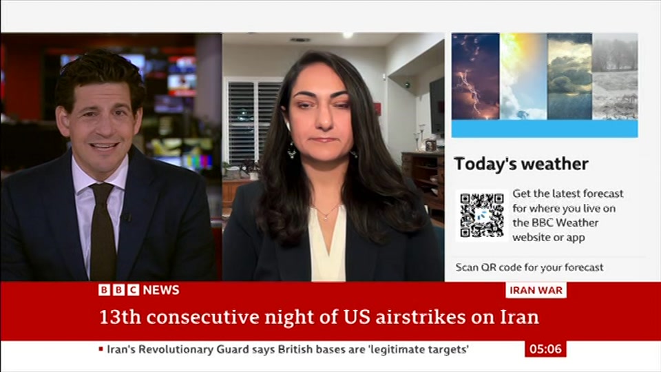 Broadcast still at 6m. BBC NEWS, BBC News, 24 July 2026.