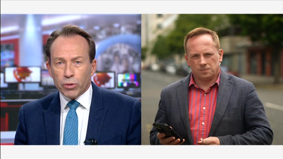 Broadcast still at 13m. BBC ONE West, BBC News at One including..., 24 July 2026.