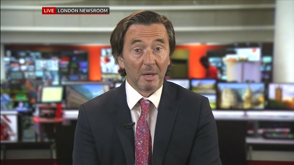 Broadcast still at 17m. BBC ONE West, BBC News at One including..., 24 July 2026.