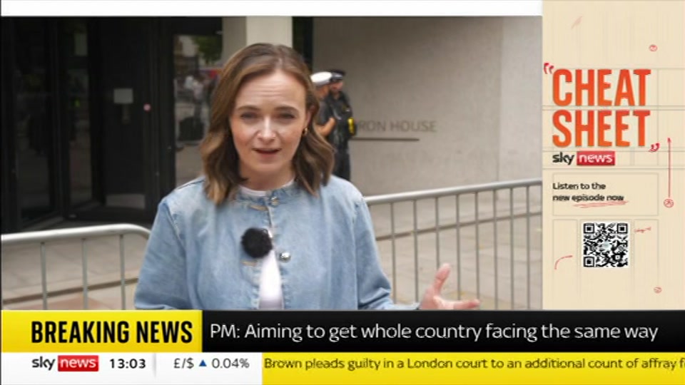 Still from Sky News at 3:00