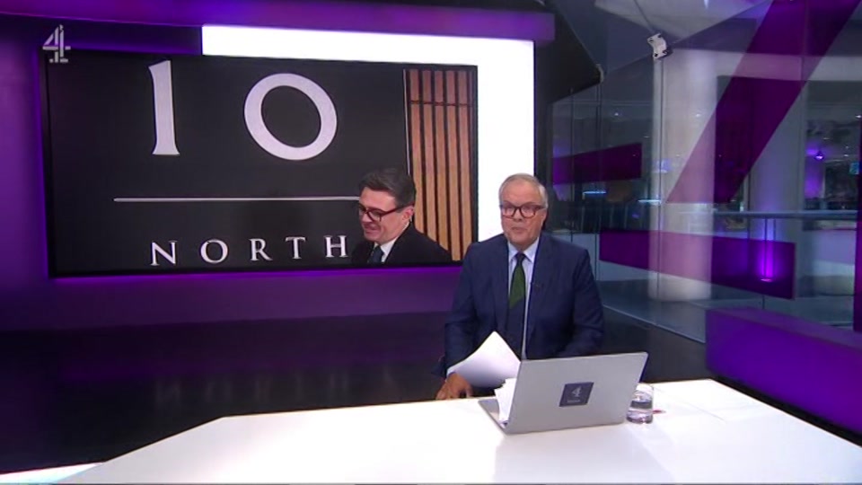 Broadcast still at 17m. Channel 4, Channel 4 News, 24 July 2026.