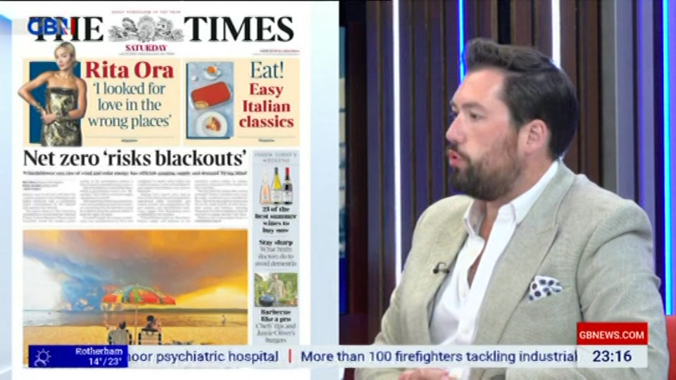 Still from GB News at 16:00