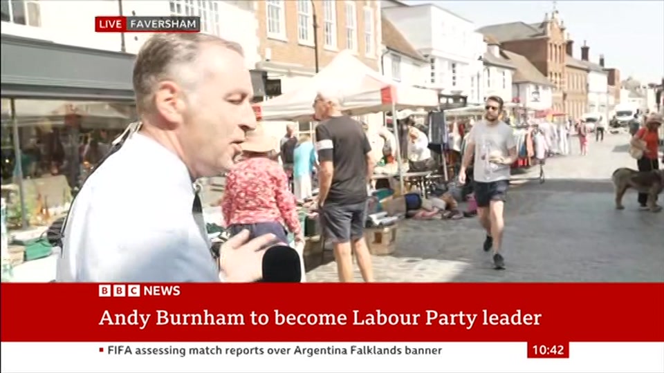 Broadcast still at 12m. BBC NEWS, BBC News, 17 July 2026.