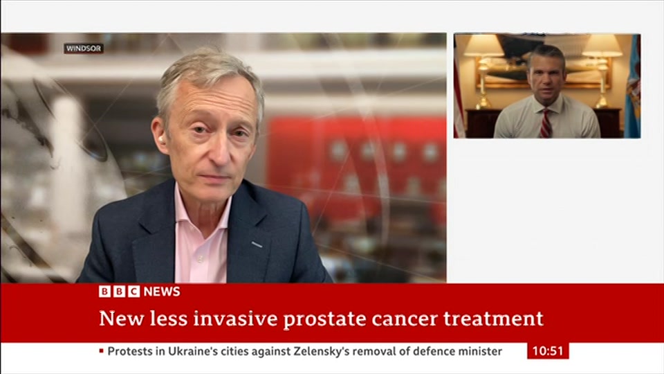 Broadcast still at 21m. BBC NEWS, BBC News, 17 July 2026.
