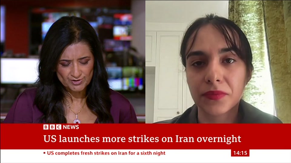 Broadcast still at 15m. BBC NEWS, BBC News Now, 17 July 2026.