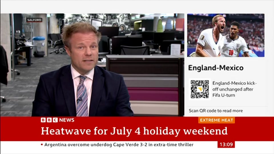 Still from BBC NEWS at 9:00