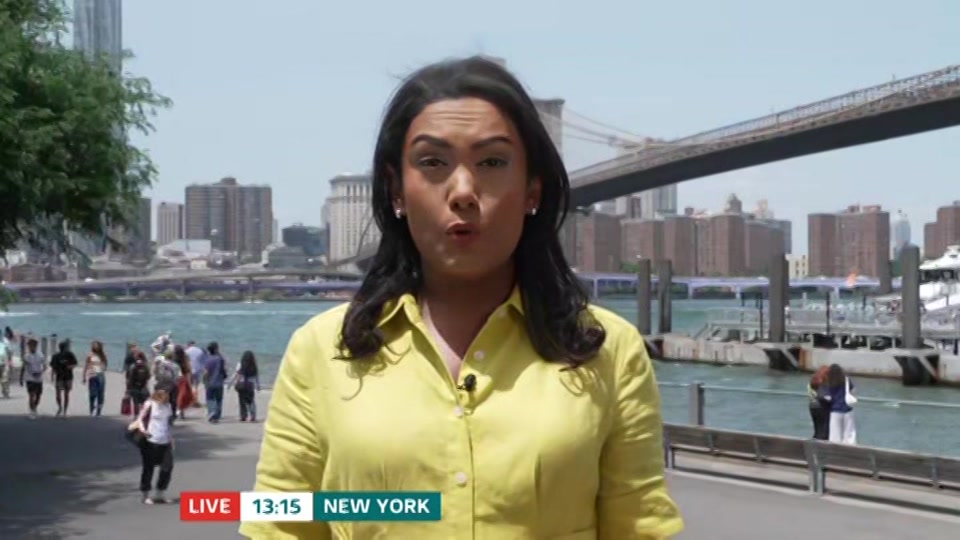 Broadcast still at 5m. ITV1, ITV Evening News, 19 July 2026.