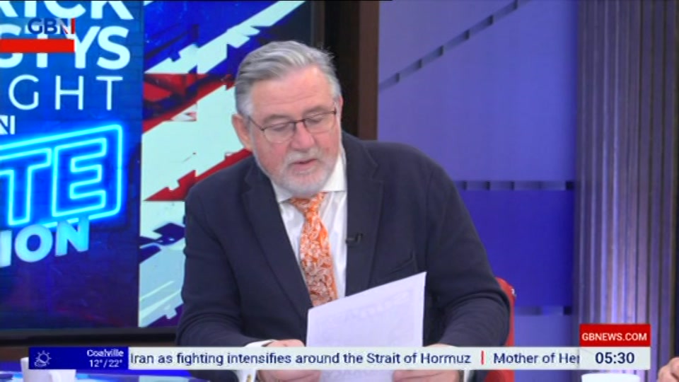 Still from GB News at 30:00