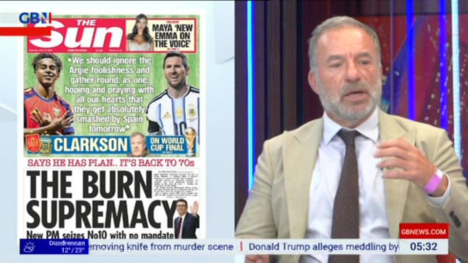Still from GB News at 32:00