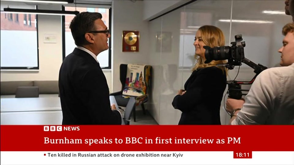 Still from BBC NEWS at 11:00