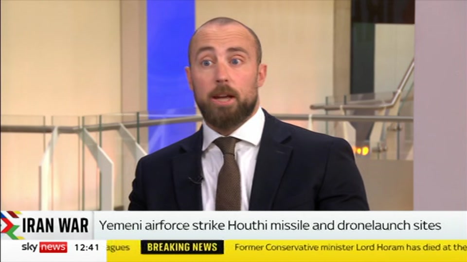 Still from Sky News at 11:00