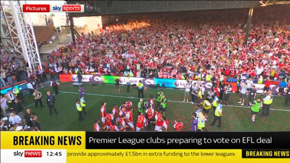 Still from Sky News at 15:00