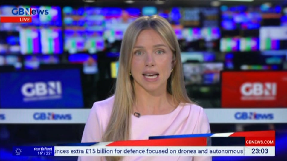 Still from GB News at 4:00